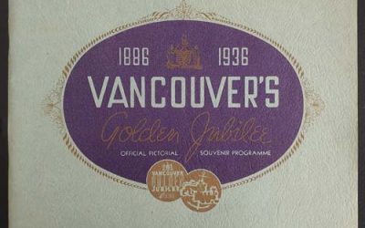 Vancouver, B.C. 1936 Golden Jubilee Official Pictorial 80pg Programme