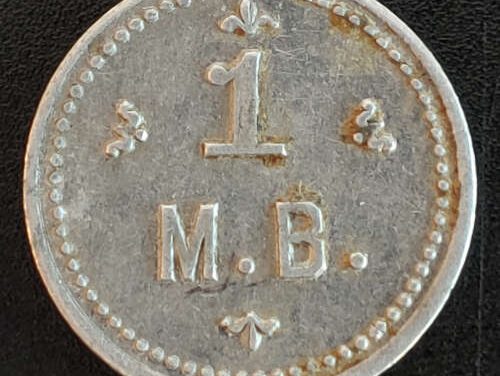 Hudson’s Bay Company 1920/41 Ungava Bay District 1 MB Token
