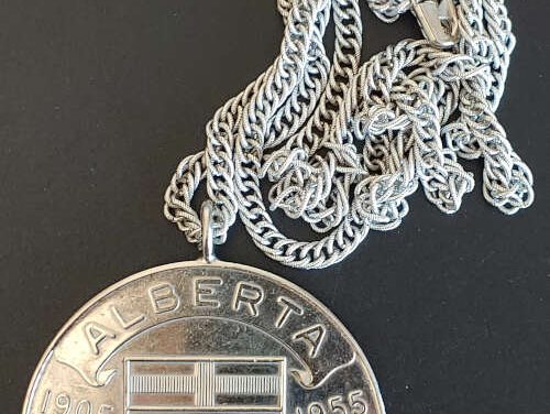 Alberta Golden Jubilee 1905/1955 64mm, 77gm Friendship Medal