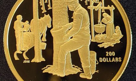 Canada Proof 1995 Sugar Bush Gold $200, 9579 issued .505 oz