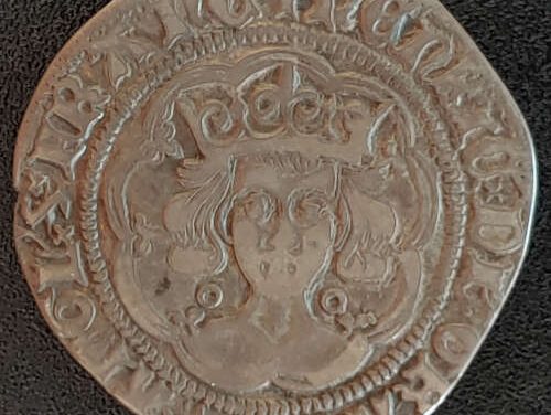 Henry VI 1422-1461 Long Cross 3.32gm Calais Mint Silver Groat