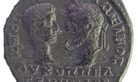 Macrinus w/ Diadumenian as Caesar AD 217-18 AE Pentassarion