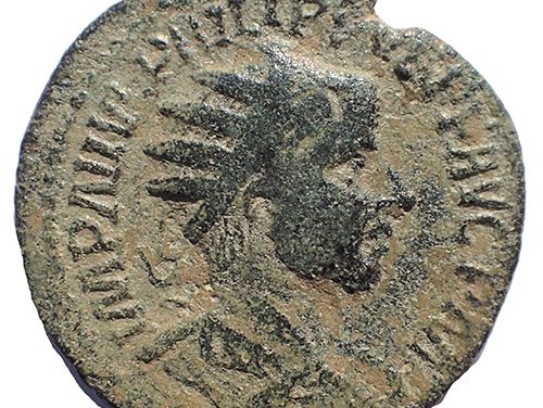 Philip I 244-249 AD Pisidia, Antiochia 11.1gm AE26