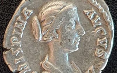 Crispina AD 178-182 3.45gm Silver Denarius