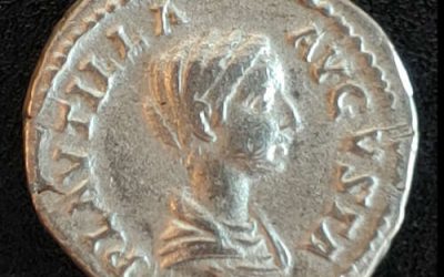 Plautilla 202-205 AD 3.76gm Silver Denarius w/ Concordia etc