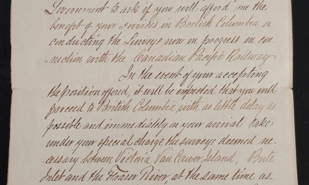 C.P.R. 30 Mar 1872 & 22 May 1876 8×13″ Smith Appointment Letter duo