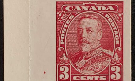 Canada #219P VF 1935 3c George V Plate Proof