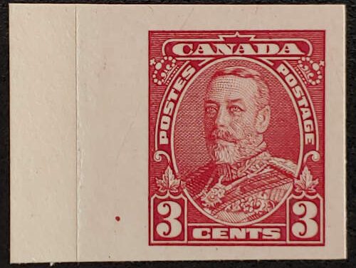 Canada #219P VF 1935 3c George V Plate Proof
