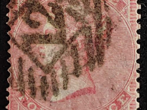 G.B. #25 Fine+ Used 1856 4d Rose on White Paper