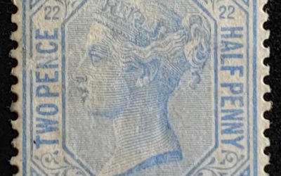 G.B. #82 Fine+ Mint 1880/81 2.5d Plate 22