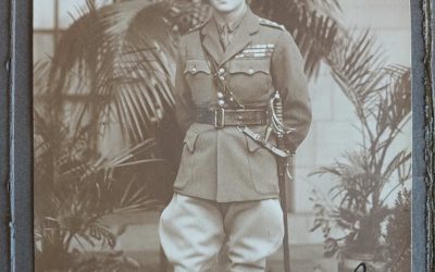 Prince Edward Sept. 1919 Military Photo in original holder
