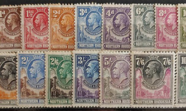 Northern Rhodesia #1-16 Mint HR George V (17)