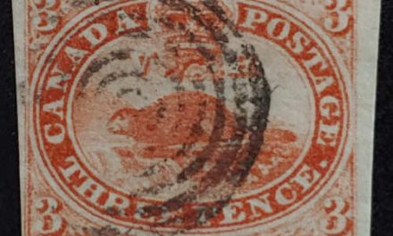 Canada #4d F/VF Used 1852 3d Thin Paper
