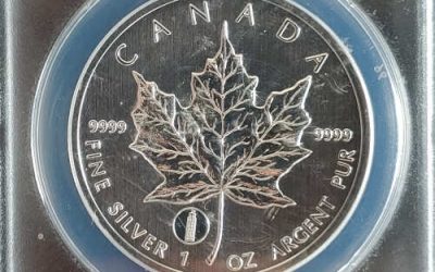 Canada ANACS SP69 2012 Leaning Tower of Pisa $5 Silver Maple Leaf