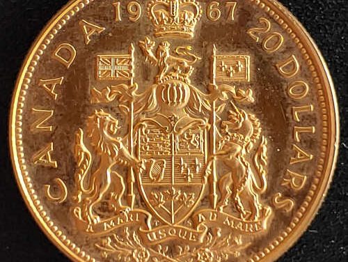 Canada SP 1967 Centennial $20 Gold
