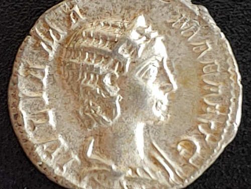 Julia Mamaea 222-235 2.59gm Silver Denarius w/ Venus etc