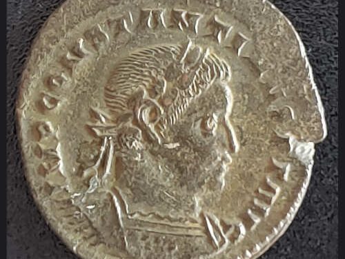 Constantine the Great 306-337 3.91gm Follis Struck at London Mint