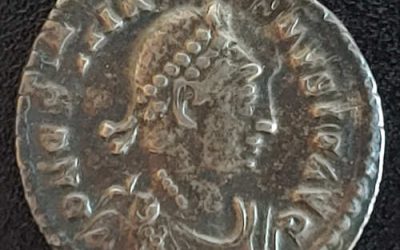Gratian 367-383 AD 1.91gm Silver Siliqua struck at Trier