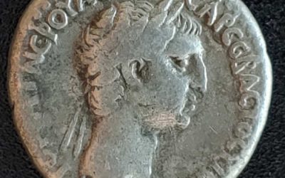 Nerva 96-98 AD 5.61gm Roman Provincial Cappadocia Silver Didrachm
