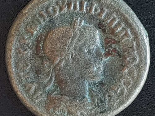 Philip II 244-249 AD 12gm Roman Provincial Syria AR Tetradrachm