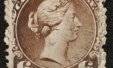 Canada #27b Fine+ Used 6c Watermarked Large Queen