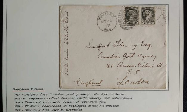 22 Jul 1879 Halifax 10c SQ Transatlantic Cover to Sandford Fleming