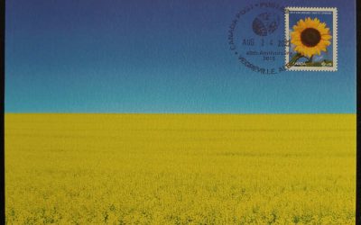 Canada #B32 24 Aug 2022 Ukraine Support Maxicard*