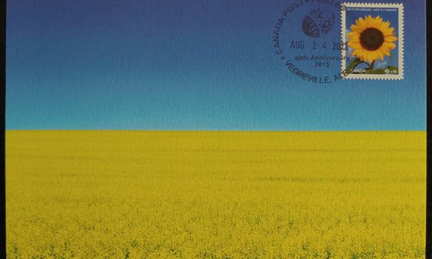 Canada #B32 24 Aug 2022 Ukraine Support Maxicard*