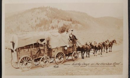 Early Days on the Cariboo Road Unu Gowen Sutton Postcard