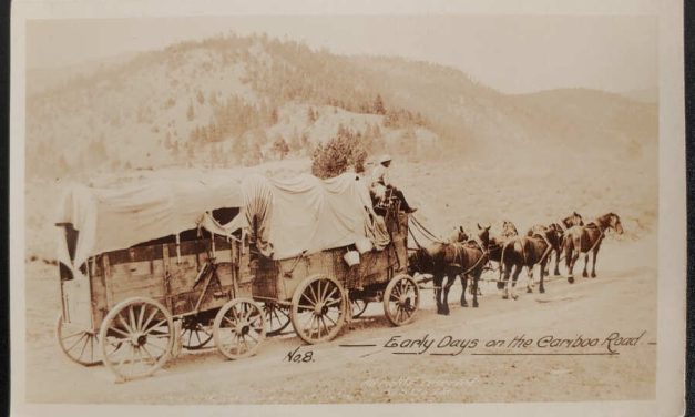 Early Days on the Cariboo Road Unu Gowen Sutton Postcard