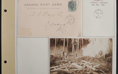 Colquitz, B.C. RF D 2 Feb 1911 1c Postal Card on Wellburn Page