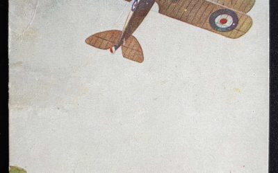 Climbing Unu G.T. Clarkson artist-signed Oilette colour Postcard