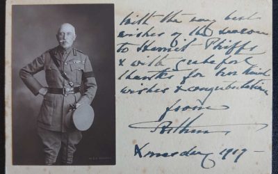 Prince Arthur, Duke of Connaught signed unmailed 1917 Postcard