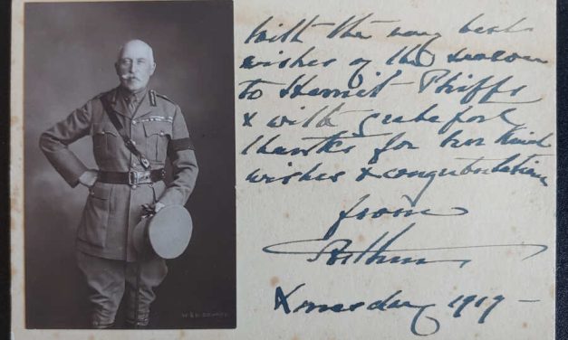 Prince Arthur, Duke of Connaught signed unmailed 1917 Postcard