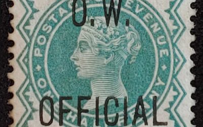 G.B. #O46 Mint 1901 1/2d Official