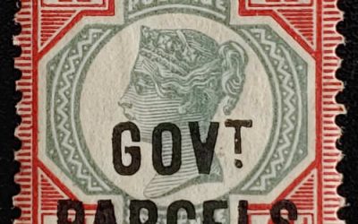 G.B #O33 VF Mint 1892 4.5d Official