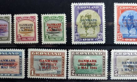 Greenland #19-27 F/VF Mint 1945 Set (9)