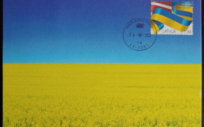 Latvia 24 Aug 2022 Ukraine Support Maxicard*