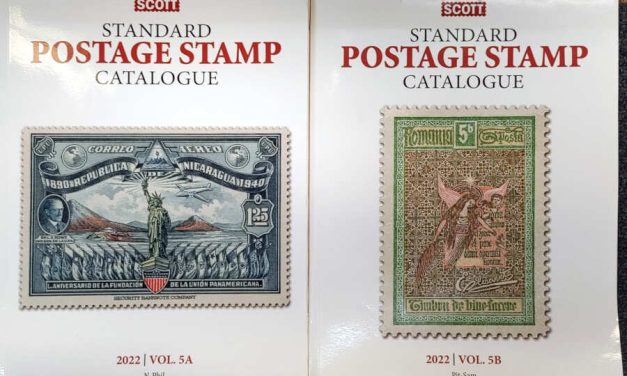 Scott 2022 Volume 5A and 5B N/Sam Countries Colour Catalogue duo