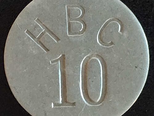 Hudson’s Bay Company Unc 1946 10c Eastern Arctic Aluminum Token