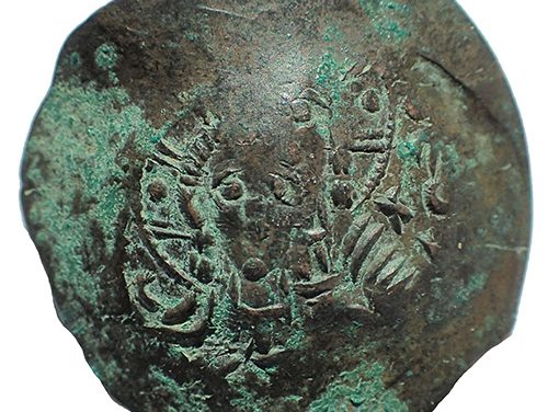 Alexius III 1195-1204 AD 27mm 26gm Bi Aspron Trachy w/ Christ