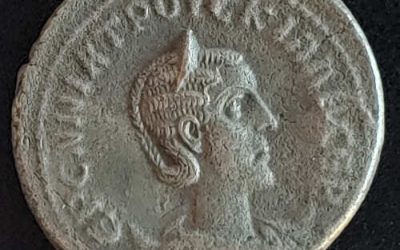 Herennia Etruscilla 249-251 AD Roman Syria, Antiochia 13.95gm AR 4d