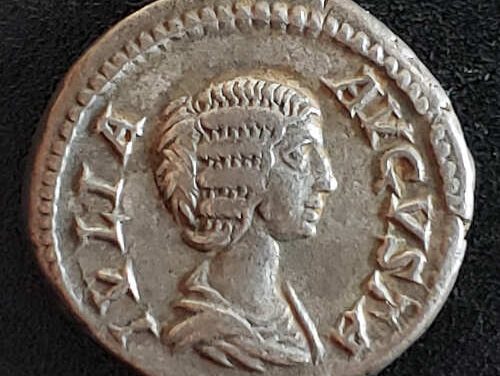 Julia Domna 193-217 AD 3.13g Silver Denarius w/ Cybele etc