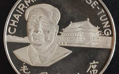 P.R. China Proof ounce Silver Medallion