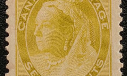 Canada #81 VF Mint 1902 7c QV Numeral