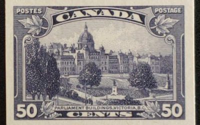 Canada #226P VF 1935 50c Plate Proof