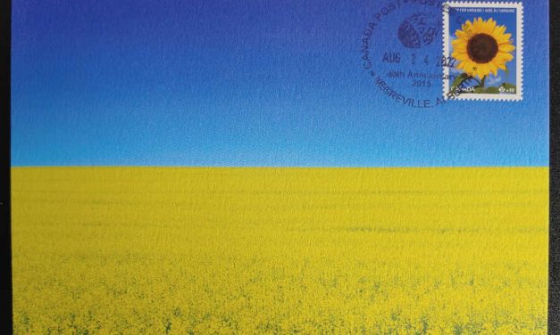 Canada #B32 24 Aug 2022 Ukraine Support Maxicard*