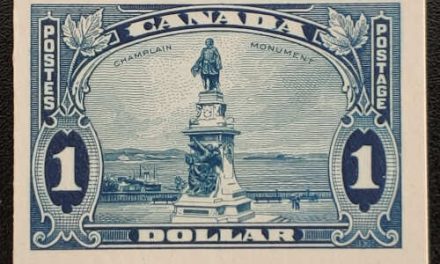 Canada #227P VF 1935 $1 Champlain Plate Proof