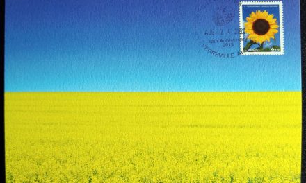 Canada #B32 24 Aug 2022 Vegreville, Ab Ukraine Support Maxicard*