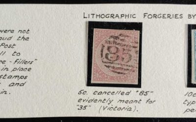 B.C. #3F, 4F Used Spiro Bros Forgery duo, ex Wellburn